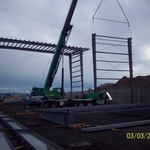 Industrial - self supporting steel building